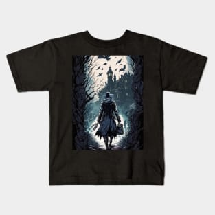 Bloodborne art Kids T-Shirt